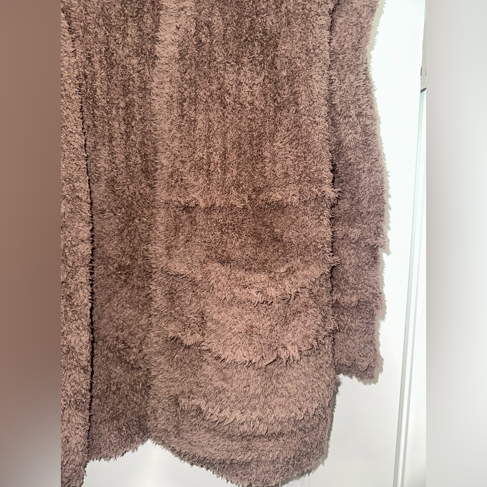NWT Barefoot dreams cozychic boardwalk Cardigan sable XS - Picture 3 of 7